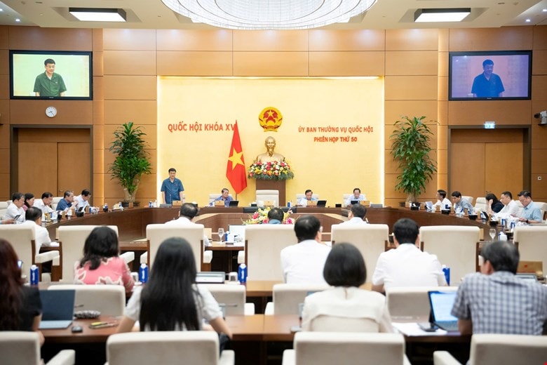 Quang cảnh phiên họp. Ảnh: mediaquochoi