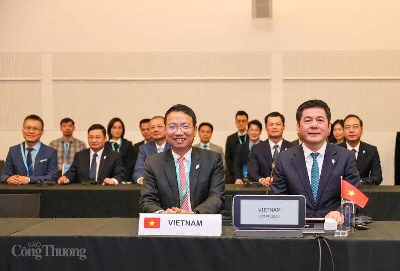 Bộ trưởng Nguyễn Hồng Diên tham dự Phiên họp Hội đồng CPTPP cấp Bộ trưởng lần thứ 9. Ảnh: Nguyên Minh