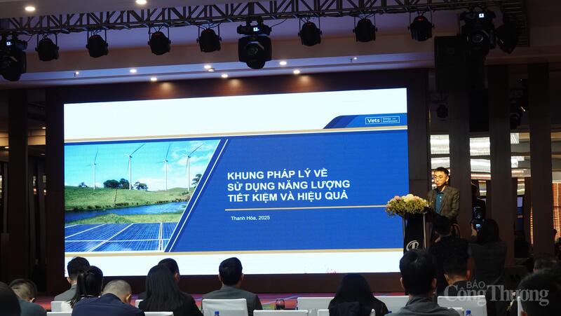 Chuyên gia giới thiệu khung pháp lý về sử dụng năng lượng tiết kiệm và hiệu quả.