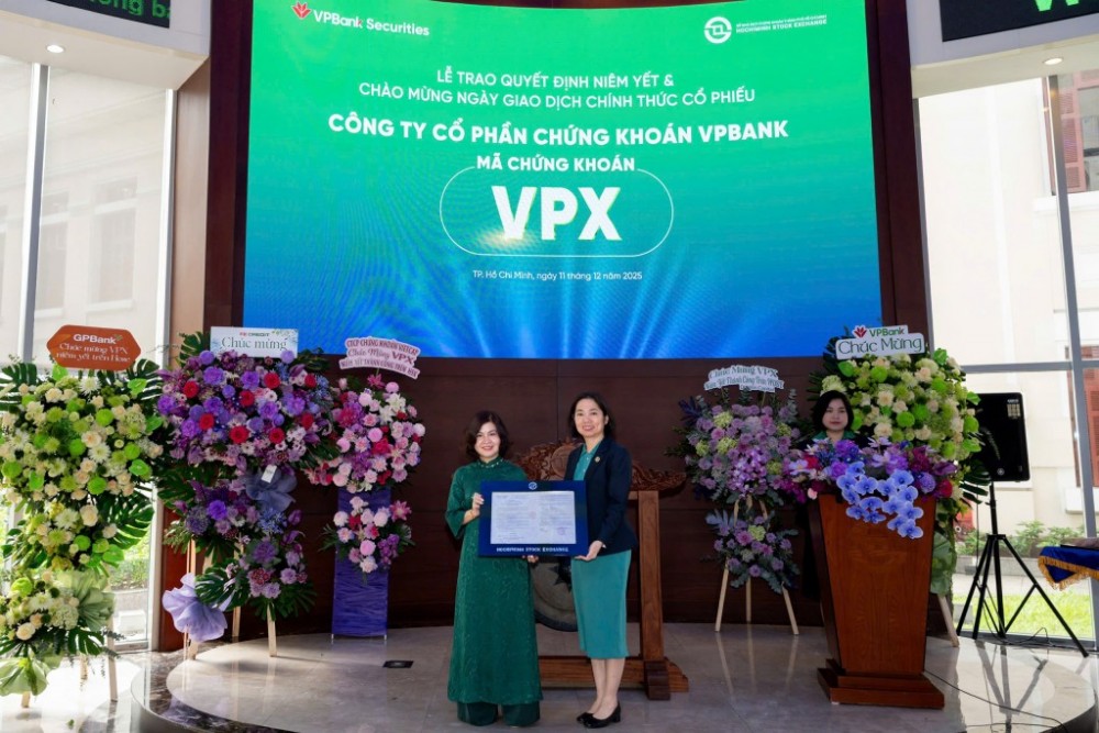 Cổ phiếu VPX chính thức giao dịch trên HOSE Cổ phiếu VPX chính thức giao dịch trên HOSE