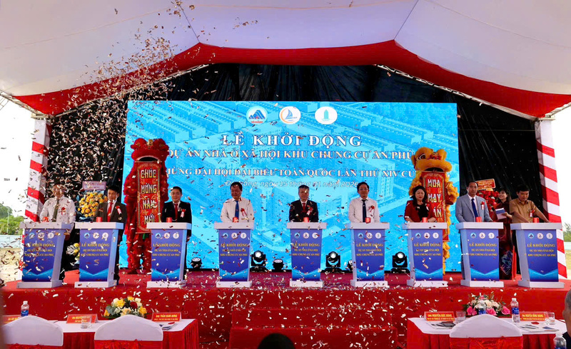 Đây là công trình nhà ở xã hội đầu tiên của phía Nam thành phố Đà Nẵng. Ảnh: Nguyễn Dương