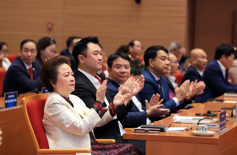 Đại diện các doanh nghiệp tham gia hội nghị.