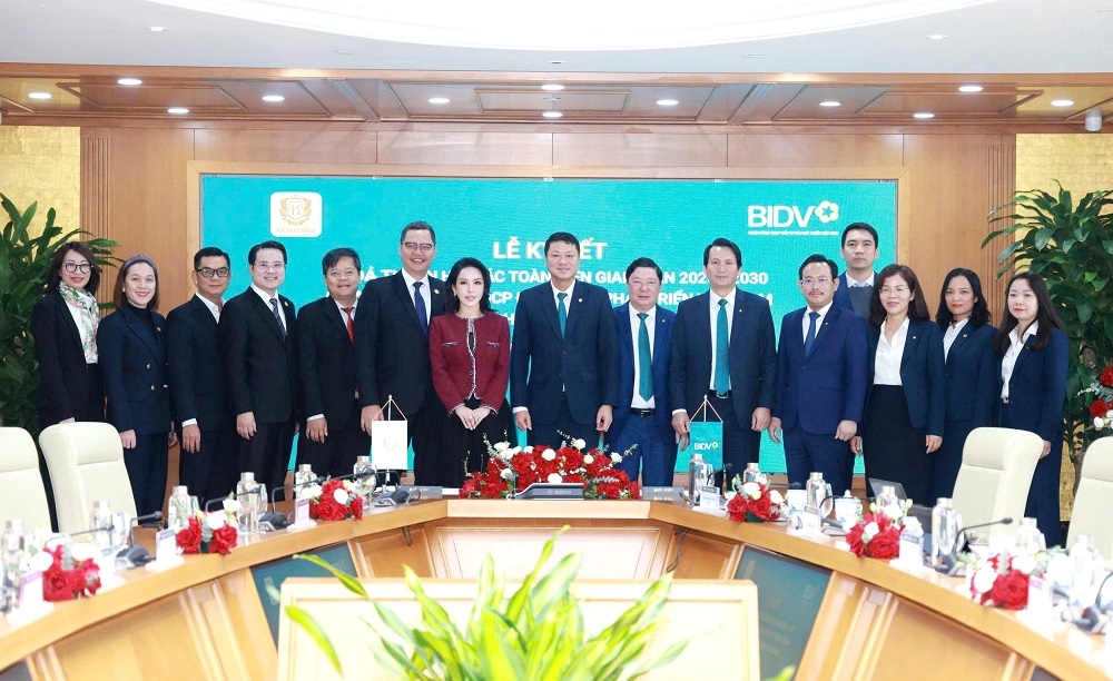BIDV và KN Holdings tăng cường hợp tác toàn diện hướng tới phát triển bền vững
