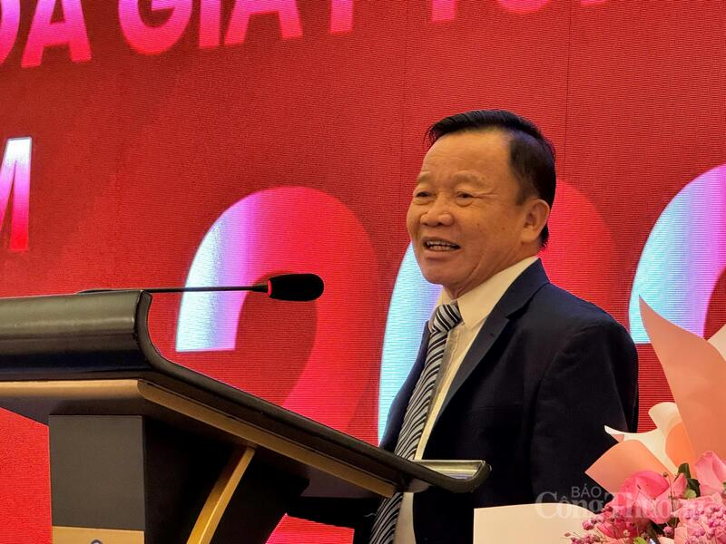 Ông Nguyễn Đức Thuấn - Chủ tịch Hiệp hội Da giày - Túi xách Việt Nam. Ảnh: Thanh Thảo