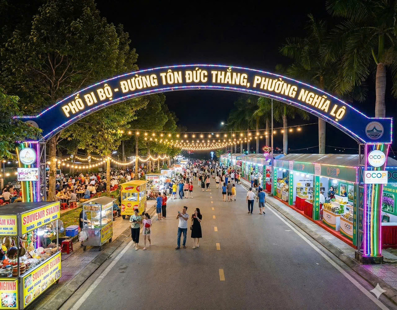 Kinh tế đêm được xem là dư địa phát triển mới của đô thị, góp phần gia tăng dịch vụ, du lịch và tiêu dùng. Ảnh: Tuệ Lâm