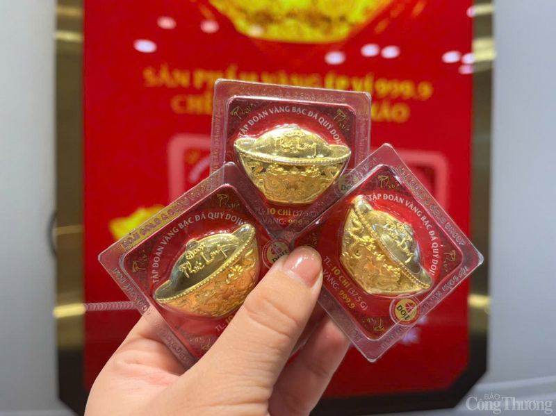 Giá vàng hôm nay ngày 10/02/2026. Ảnh: P.C