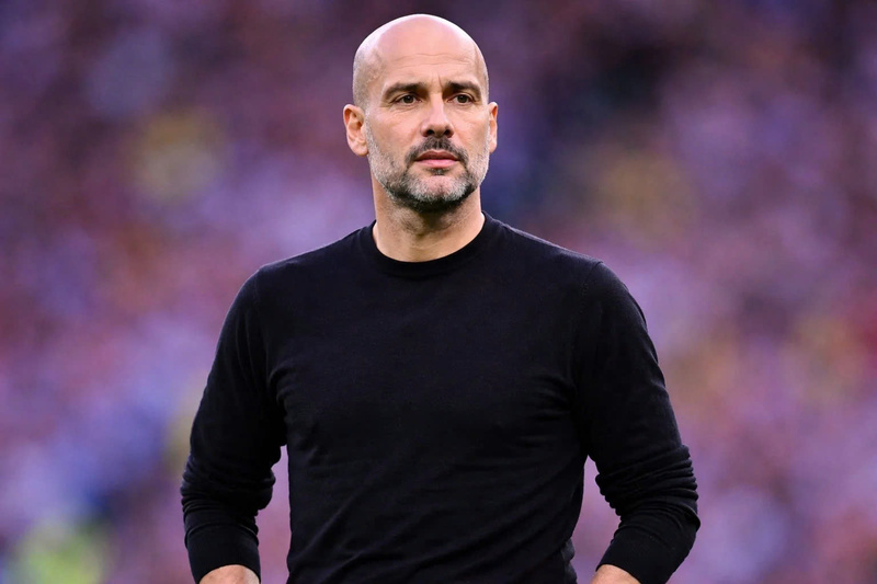 Huấn luyện viên Guardiola hài lòng với màn trình diễn của học trò. Ảnh: ChatGPT.