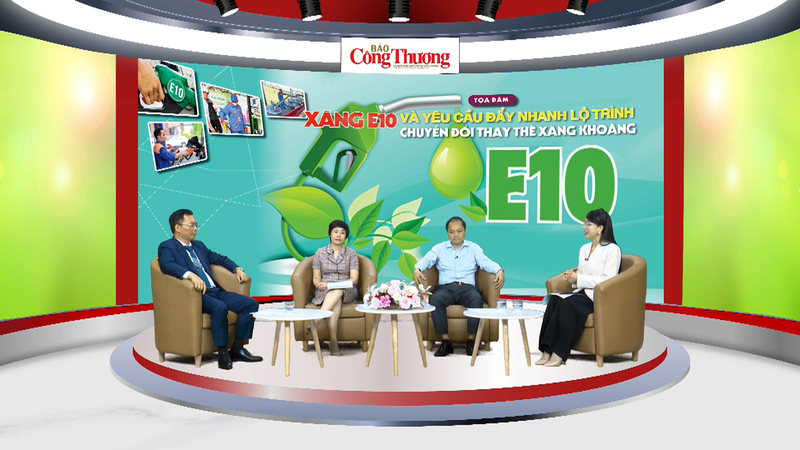 Tọa đàm: Xăng E10 và yêu cầu đẩy nhanh lộ trình chuyển đổi thay thế xăng khoáng. Ảnh: Ngọc Long