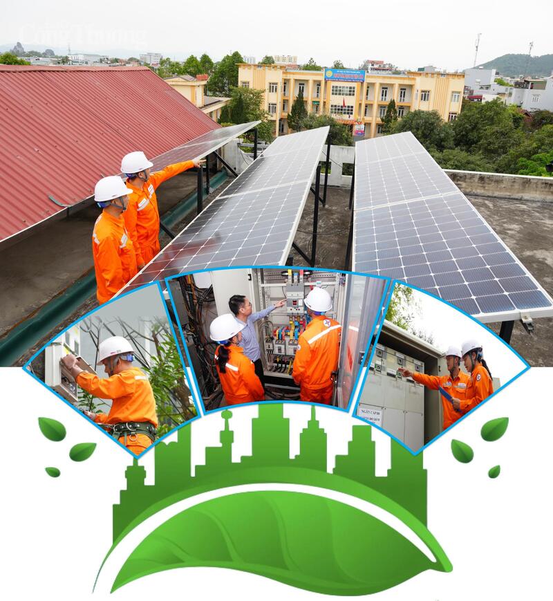 Tiết kiệm điện và phát triển điện mái nhà là giải pháp then chốt đảm bảo an ninh năng lượng. Ảnh: Hương Giang