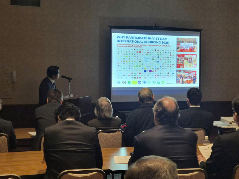 Thương vụ Việt Nam tại Nhật Bản giới thiệu với doanh nghiệp về Triển lãm Vietnam International Sourcing 2026.
