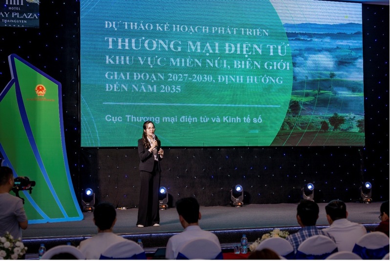 Cục Thương mại điện tử và Kinh tế số (Bộ Công Thương) đang xây dựng Kế hoạch phát triển thương mại điện tử khu vực biên giới, miền núi giai đoạn 2027 - 2030.