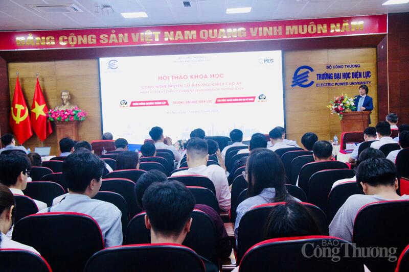 Hội thảo khoa học về công nghệ HVDC quy tụ nhiều chuyên gia, doanh nghiệp và giới nghiên cứu tham gia.