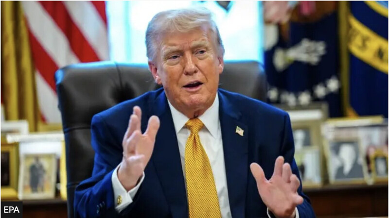 Tổng thống Mỹ Donald Trump. Ảnh: EPA