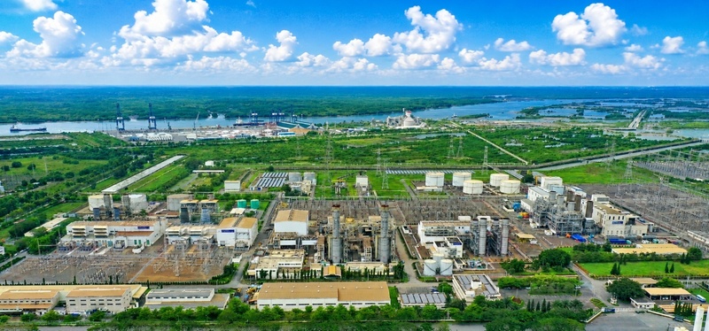 Toàn cảnh Trung tâm Điện lực Phú Mỹ ngày nay.