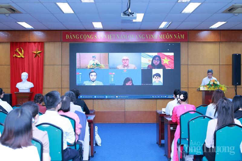 Toàn cảnh Hội thảo “Cơ hội và thách thức phát triển thị trường Nam Mỹ”. Ảnh: Quỳnh Trang