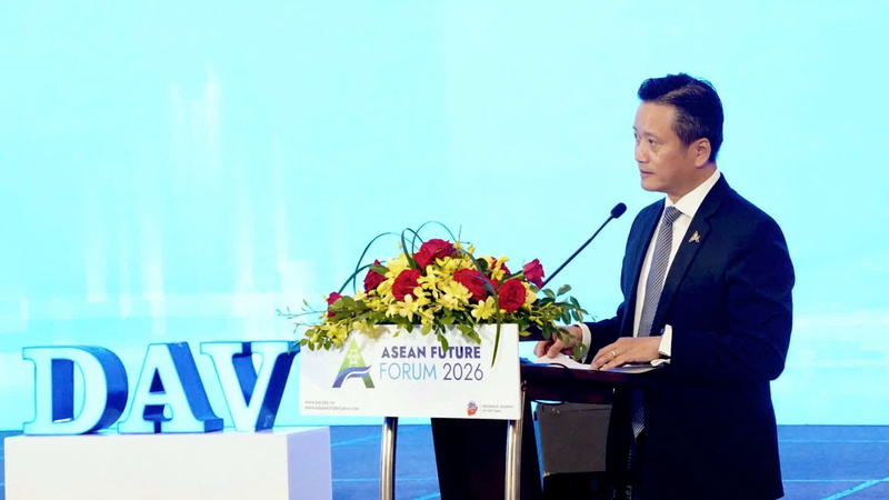 TS. Nguyễn Hùng Sơn, Giám đốc Học viện Ngoại giao. Ảnh: Diệu Linh