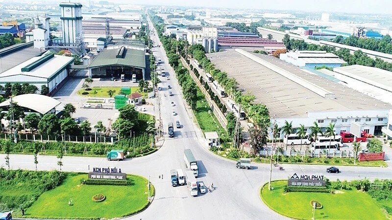 Khu công nghiệp Phố Nối A, tỉnh Hưng Yên. Ảnh: H.Thạch