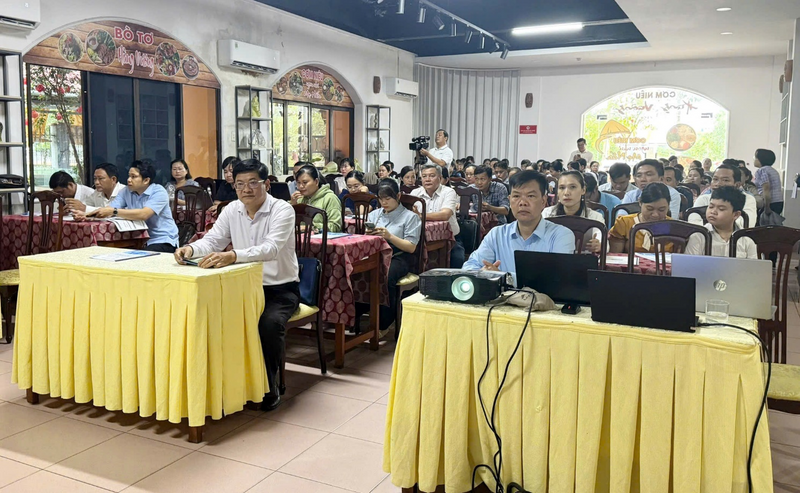 Toàn cảnh hội nghị tập huấn