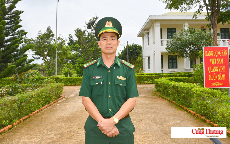 Thượng tá Phạm Văn Khá, Chính trị viên Đồn Biên phòng Cửa khẩu Bu P'Rang.