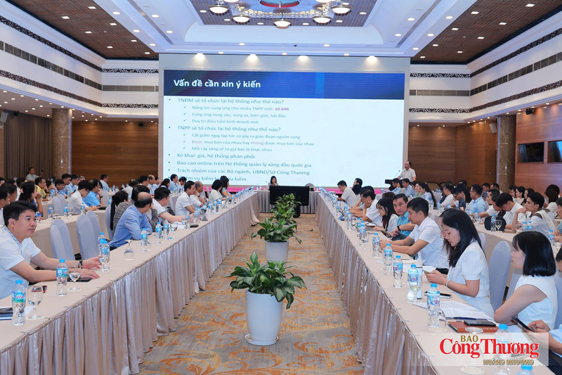 Hội nghị lấy ý kiến dự thảo Nghị định thay thế Nghị định số 83/2014/NĐ-CP ngày 3/9/2024 của Chính phủ về kinh doanh xăng dầu.