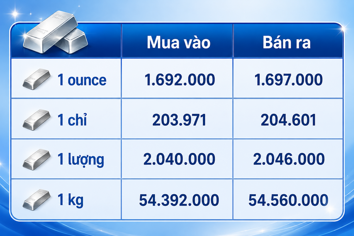 Giá bạc hôm nay 17/8/2026: Biến động không ngừng - 3