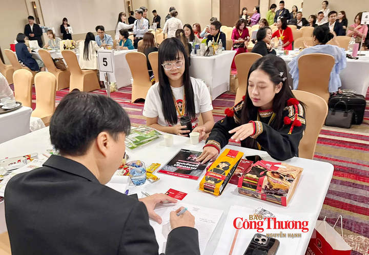 Hoạt động kết nối giao thương của doanh nghiệp Việt Nam với doanh nghiệp Thái Lan bên lề Tuần lễ Việt Nam tại Thái Lan.