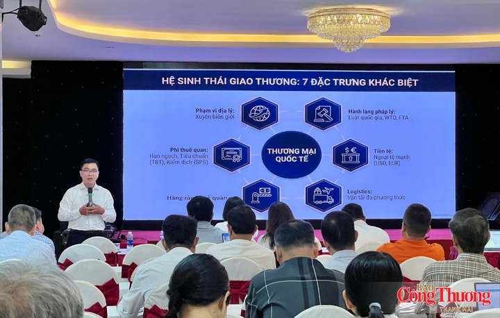 Giảng viên Mai Xuân Minh, Trường Cao đẳng Kinh tế Đối ngoại cung cấp kiến thức tổng quan về thương mại quốc tế và thương mại biên giới.