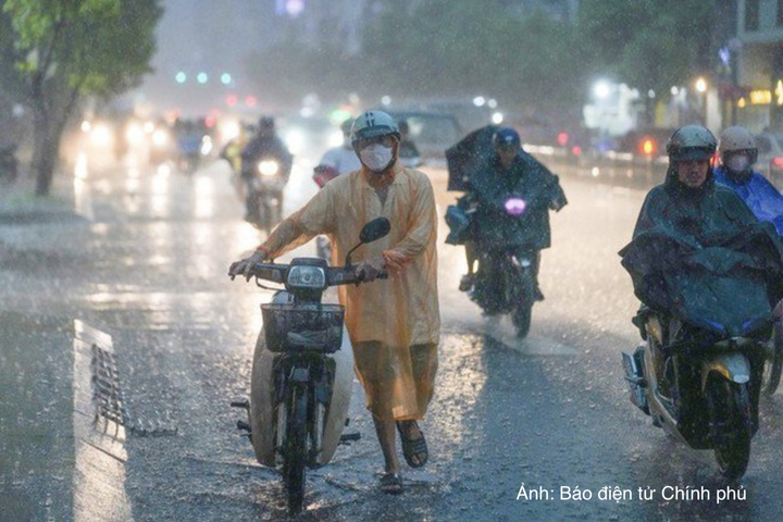 TP. Hồ Chí Minh đang trải qua đợt mưa lớn, kết hợp triều cường lên nhanh, khiến việc đi lại của người dân gặp khó khăn.