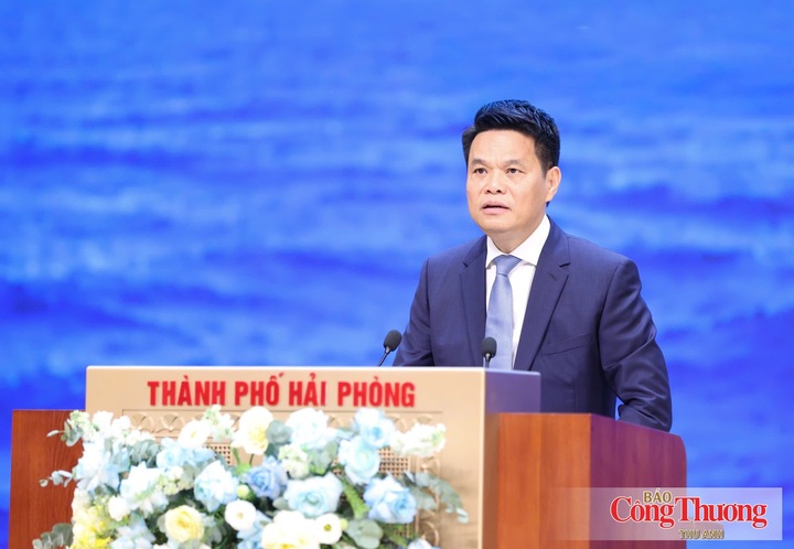 Bí Thư Thành ủy Hải Phòng Lê Ngọc Châu phát biểu tại sự kiện.