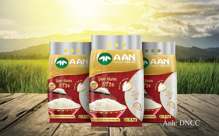 Gạo A An được vinh danh Thương hiệu quốc gia 2026.