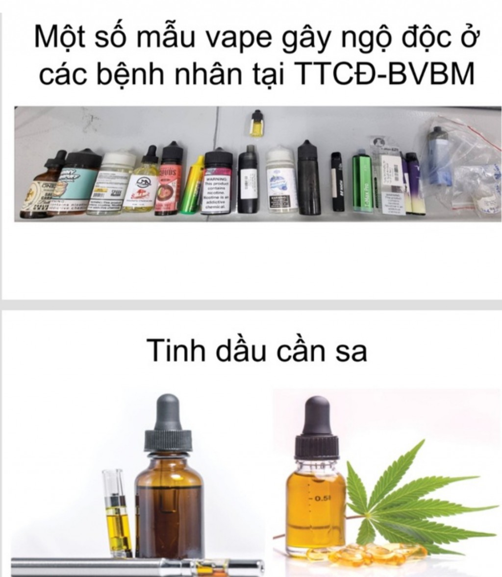 thuốc lá điện tử là môi trường thuận lợi để ma túy, cần sa thế hệ mới trà trộn vào.